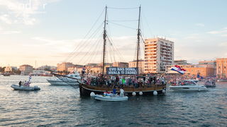 Veličanstven doček četvorice zadarskih Vatrenih