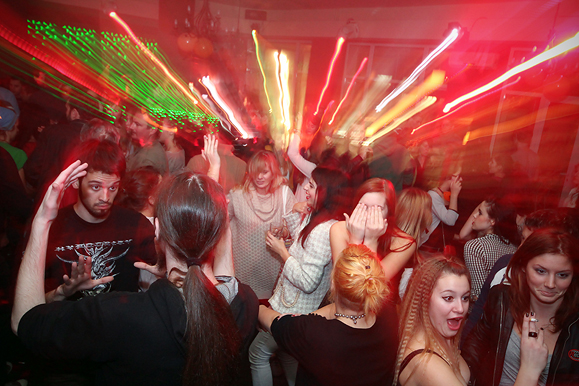 Halloween  party u Q baru (foto:Saša Čuka)