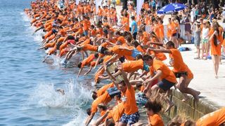 9. dm Millennium Jump za zadarske rive, Foto: Dino Stanin/PIXSELL 9. dm Millennium Jump za zadarske rive, Foto: Dino Stanin/PIXSELL