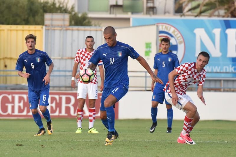 Stadion Stanovi: Prijateljska utakmica između U19 reprezentacija Hrvatske i Italije Stadion Stanovi: Prijateljska utakmica između U19 reprezentacija Hrvatske i Italije