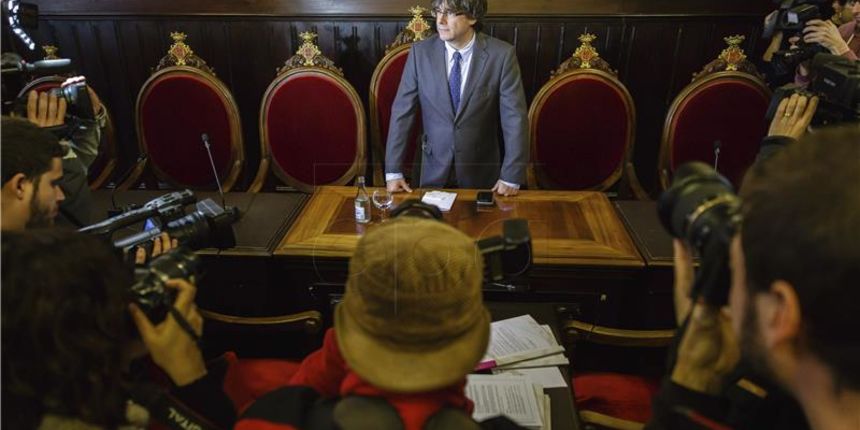 Carles Puigdemont, Foto: Hina Carles Puigdemont, Foto: Hina