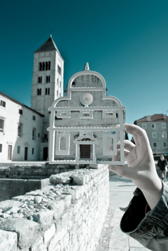 Zadar u LEGO kockicama, Autor modela: Zelimir Peris, foto: Marta Dusevic Zadar u LEGO kockicama, Autor modela: Zelimir Peris, foto: Marta Dusevic