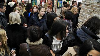 Otvorenje izložbe učenika Škole za primjenjenu umjetnost Otvorenje izložbe učenika Škole za primjenjenu umjetnost