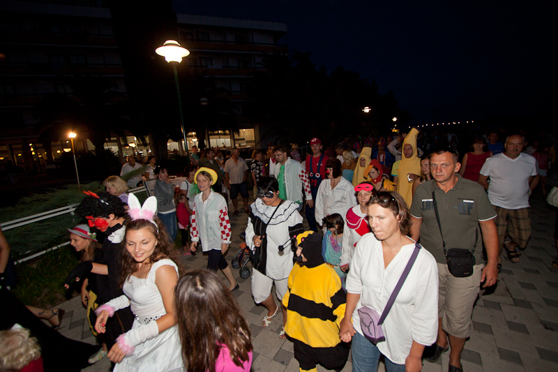 Ljetni karneval 2011. u Biogradu na Moru, Foto. Franjo Jurić