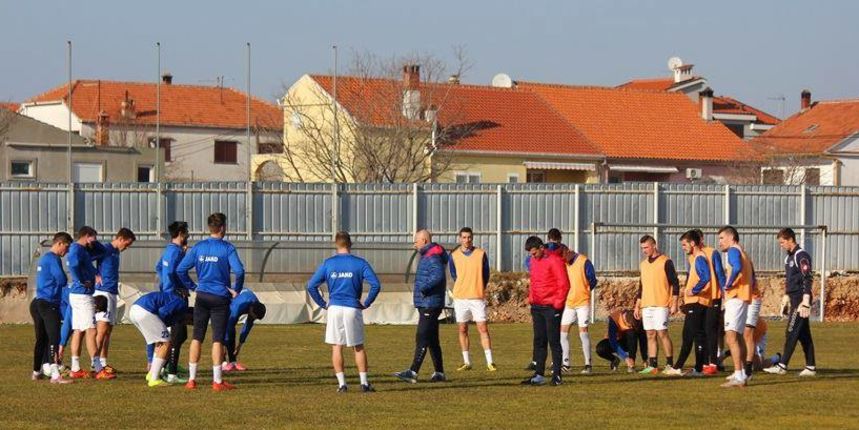Trening NK Zadar u Stanovima