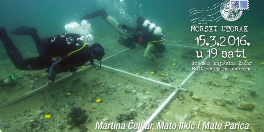 Morski utorak: Predavanje “Podvodno prapovijesno nalazište uz otočić Ričul kod Turnja”