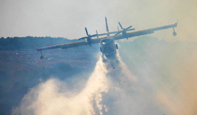 požar – kanader (foto: Marin Gospić)