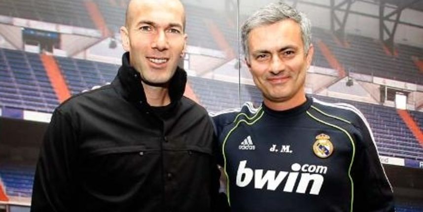 Zidane i Mourinho, foto: realmadrid.com