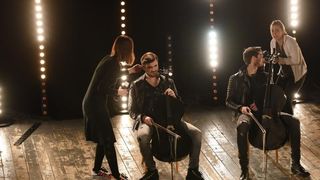 2CELLOS u rovinjskom kazalištu Antonio Gandusio nastavili su snimanje novog spota. Foto: Duško Marušić/PIXSELL