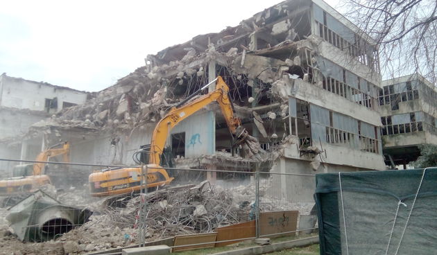 TIZ – Rušenje pogona “Borisa Kidriča”