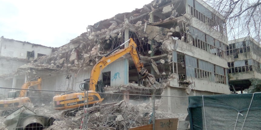 TIZ – Rušenje pogona “Borisa Kidriča” TIZ – Rušenje pogona “Borisa Kidriča”