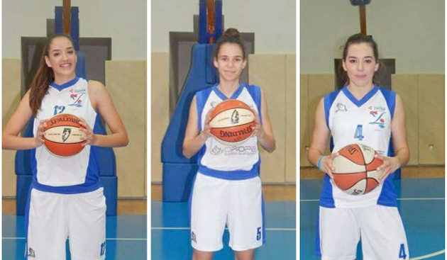 Ana Mandić, Nika Jelenković i Anđela Oštrić na pripremama kadetske reprezentacije