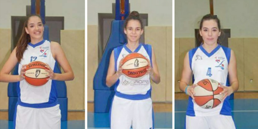 Ana Mandić, Nika Jelenković i Anđela Oštrić na pripremama kadetske reprezentacije Ana Mandić, Nika Jelenković i Anđela Oštrić na pripremama kadetske reprezentacije