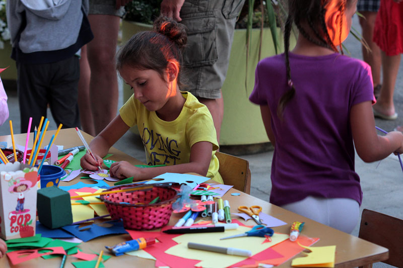 Likovna radionica u Sv. Filipu i Jakovu, foto: L. Juravic