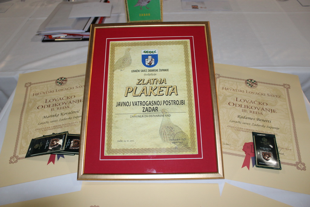 Božićno-novogodišnji domjenak Lovačkog saveza Zadarske županije