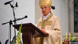 Nadbiskup Puljić predvodio svečano misno slavlje u crkvi. sv. Marije u sklopu obilježavanja 950. obljetnice spomena samostana. Foto: Iva Perinčić