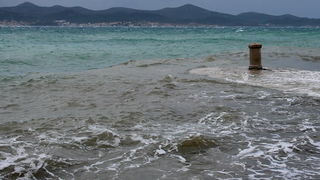 Olujno jugo u Zadru, nedjelja 6. prosinca 2020. godine