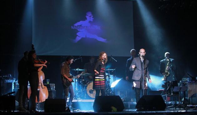 U zagrebačkoj Tvornici kulture sinoć je po drugi put održana svečana dodjela Nagrade publike portala Teatar.hr.  Photo: Goran Jakuš/PIXSELL