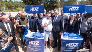 Plenković i EU kandidati HDZ-a na Benkovačkom sajmu