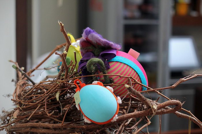 Restoran Bar Atrij: Prodajna izložba uskrsnih pisanica Silvijane Dražović, Foto: Saša Čuka Restoran Bar Atrij: Prodajna izložba uskrsnih pisanica Silvijane Dražović, Foto: Saša Čuka