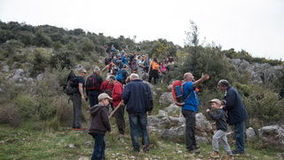 Drugi Planinarski pohod “Hajdemo do Vrane” 2. travnja 2016. Foto: Vinko Pešić