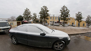 Snijeg u Bibinjama 3. veljače 2012, Foto: Leo Banić