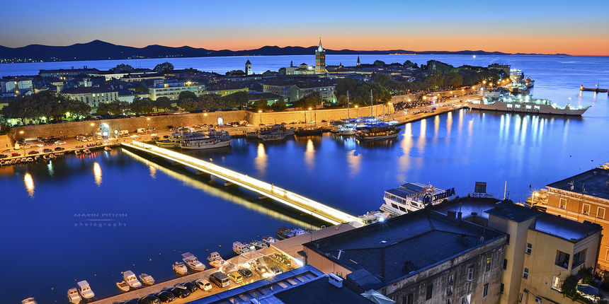 Predvečerje u Zadru. Foto: Marin Pitton Predvečerje u Zadru. Foto: Marin Pitton