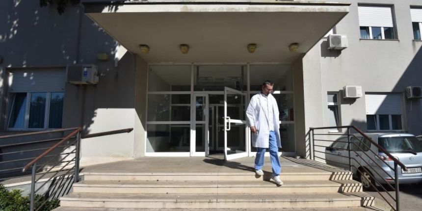 Dr. Robert Karlo, Opća bolnica Zadar. Photo: Dino Stanin/PIXSELL