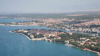 Grad Zadar iz zraka, foto: Leo Banić