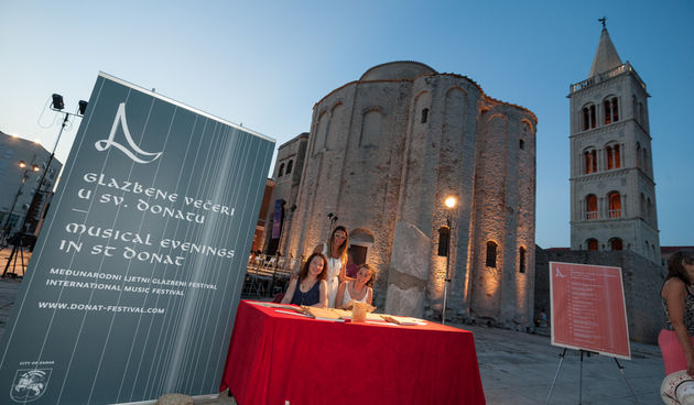 Svečano otvorene 55. Glazbene večeri u Sv. Donatu, foto: Željko Karavida