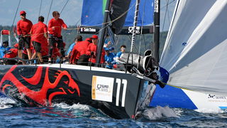 Prvi dan TP52 regate ispred zadarske rive Prvi dan TP52 regate ispred zadarske rive