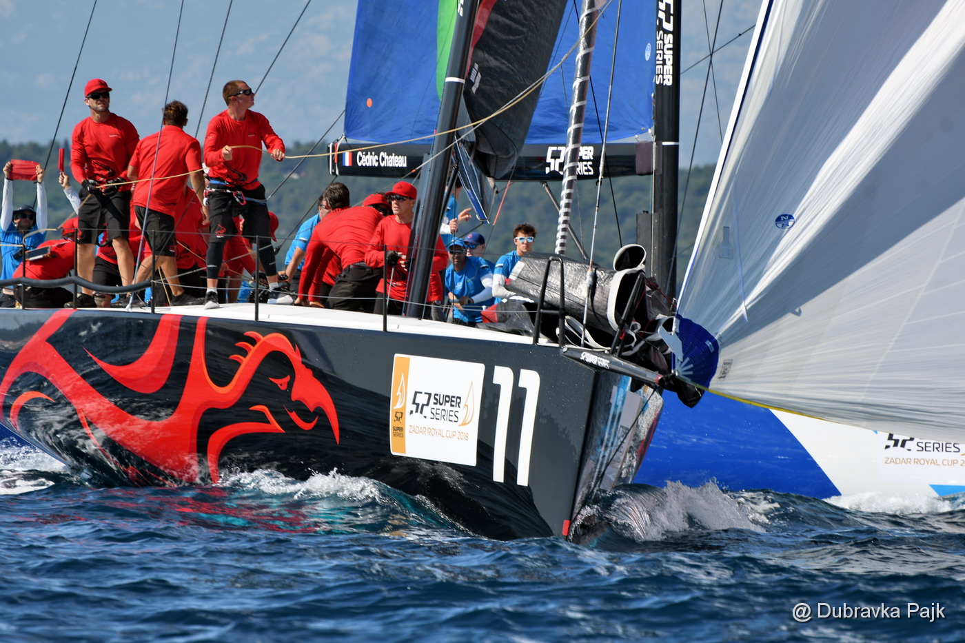 Prvi dan TP52 regate ispred zadarske rive Prvi dan TP52 regate ispred zadarske rive