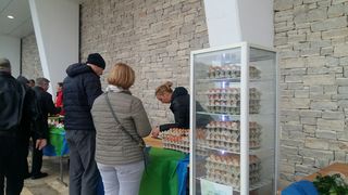 Velika subota na Seljačkoj tržnici u Zadru