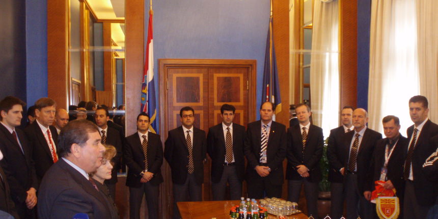 Delegacija zemalja sudionica SP kod gradonacelnika Kolege (Foto:Nikola Turcinov) Delegacija zemalja sudionica SP kod gradonacelnika Kolege (Foto:Nikola Turcinov)