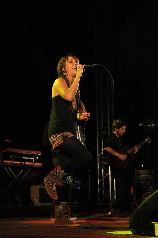 Pula: ZAZ pred prepunom Arenom održala koncert, Photo: Duško Marušić/PIXSELL