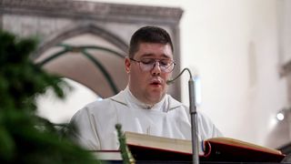 Nadbiskup Milan Zgrablić predvodio je misu na Božić u katedrali svete Stošije