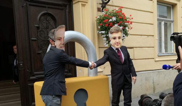 Prosvjedna akcija u Zagrebu