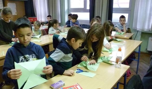 Osnovci OŠ “Stanovi” učili o obnovljivim izvorima energije