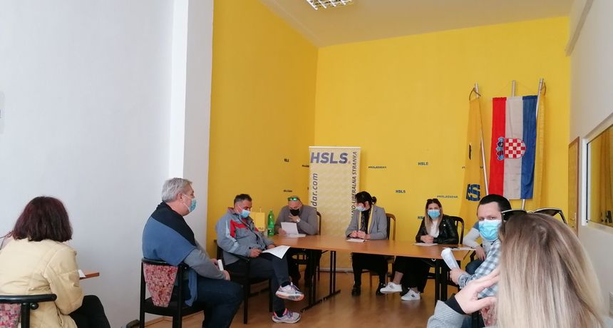 Održana izborna skupština gradskog ogranka HSLS-a grada Zadra Održana izborna skupština gradskog ogranka HSLS-a grada Zadra