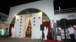 Otvorenje izložbe “Hangar Art” u marini “Tankerkomerc”