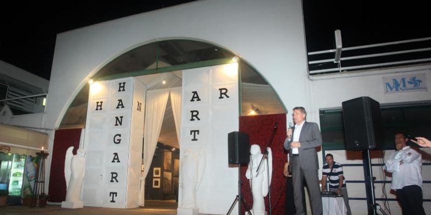 Otvorenje izložbe “Hangar Art” u marini “Tankerkomerc”