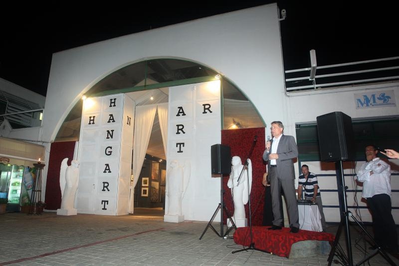 Otvorenje izložbe “Hangar Art” u marini “Tankerkomerc”