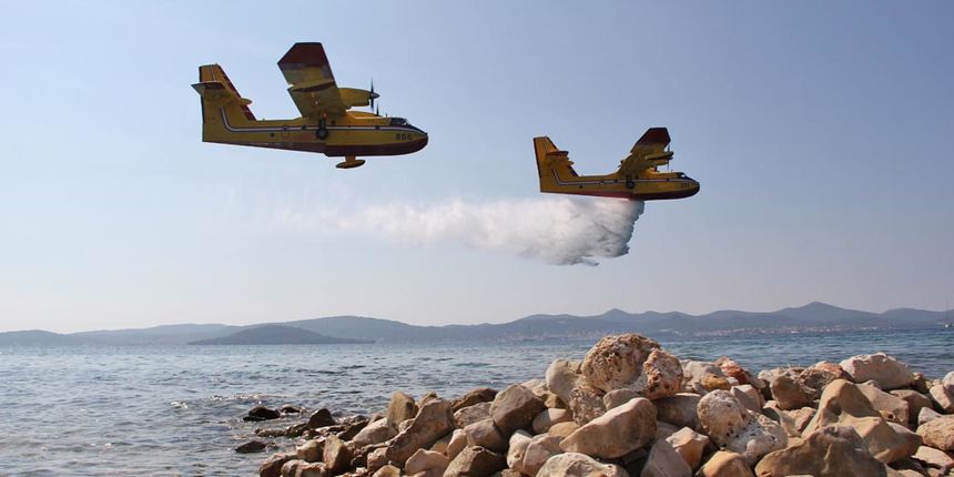 Prezentacija rada kanadera na Kolovarama, foto: Iva Perinčić Prezentacija rada kanadera na Kolovarama, foto: Iva Perinčić