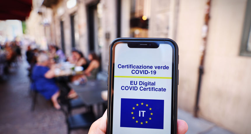 Italija, covid potvrda Italija, covid potvrda