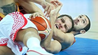 08.09.2015., Arena Zagreb, Zagreb – EuroBasket 2015., skupina C, 03. kolo, Hrvatska – Makedonija. Foto: PIXSELL 08.09.2015., Arena Zagreb, Zagreb – EuroBasket 2015., skupina C, 03. kolo, Hrvatska – Makedonija. Foto: PIXSELL