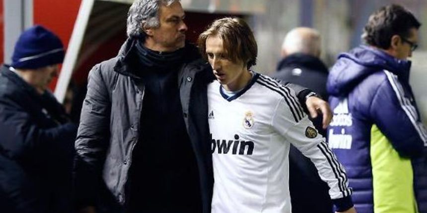 Jose Mourinho i Luka Modrić, foto: realmadrid.com