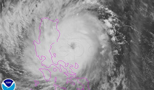 Tajfun Nona Filipini, Foto: Hina