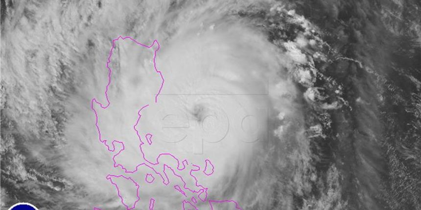 Tajfun Nona Filipini, Foto: Hina