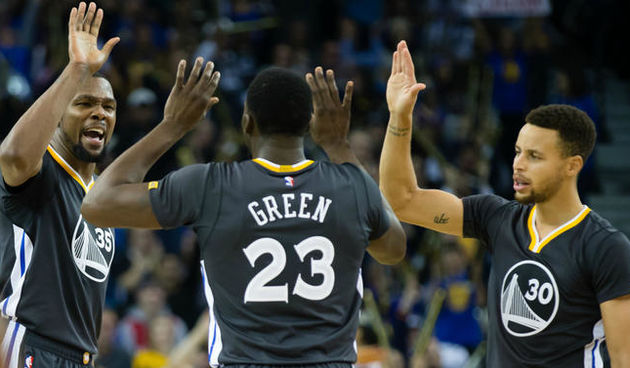 Durant, Green i Curry