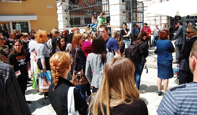 Lica Slobode na Narodnom Trgu, foto: Tea Balog